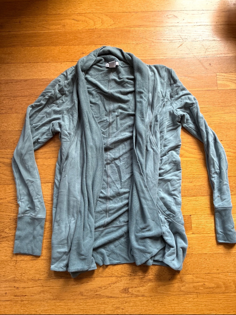 Athleta Light Blue Open-Front Women's Cardigan